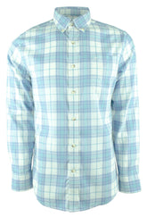 Customer Return Southern Tide Men's Trim Fit Plaid Button Down Shirt-FG-M